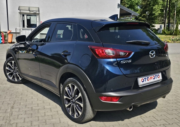 Mazda CX-3 cena 64500 przebieg: 90000, rok produkcji 2018 z Skierniewice małe 137